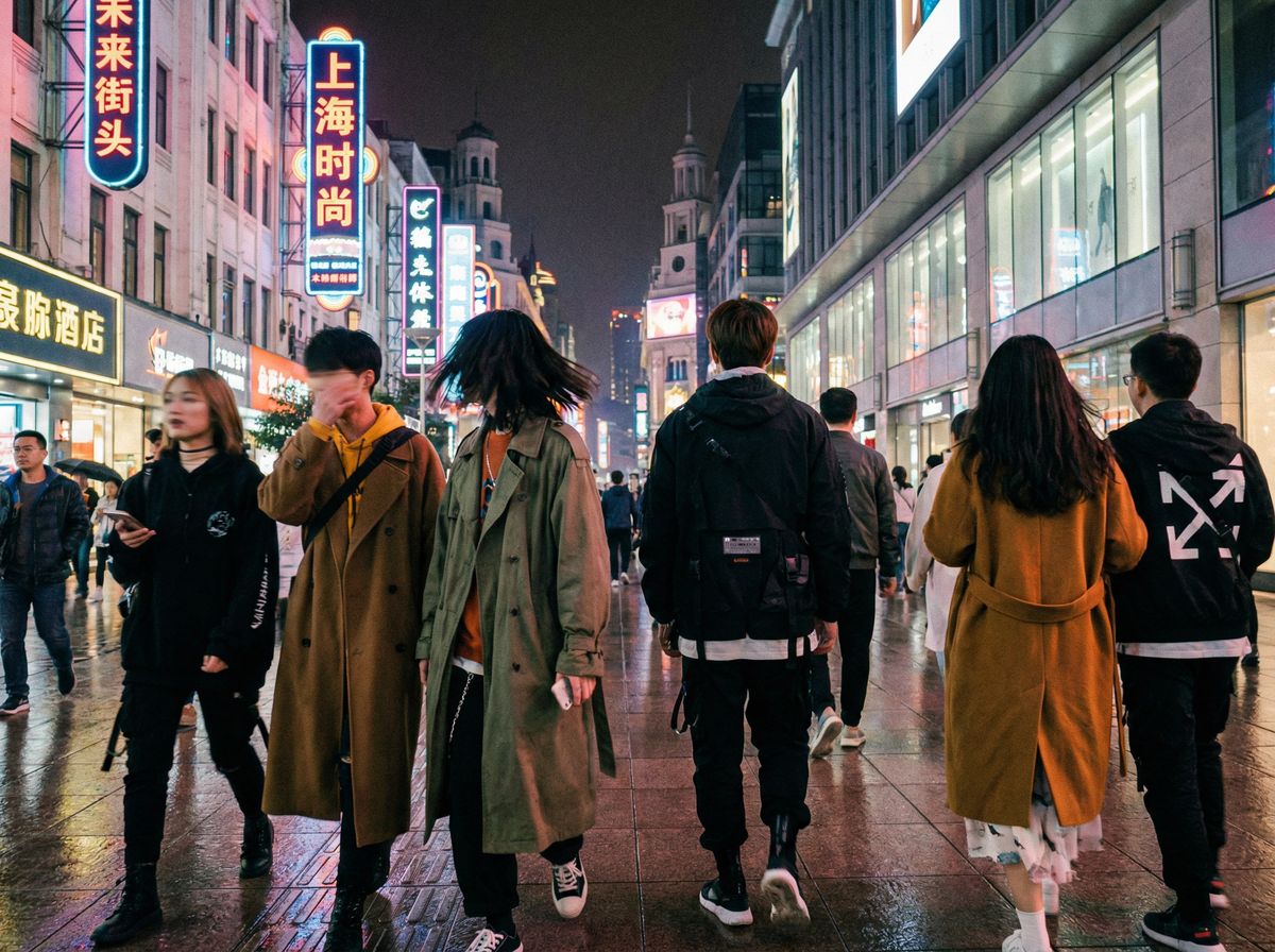 黑丝街拍视频
